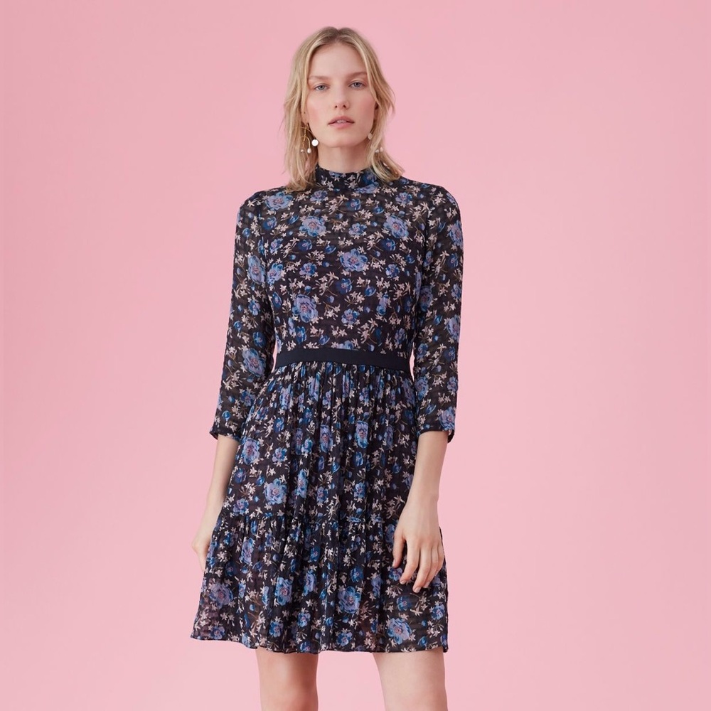 Rebecca Taylor Womens Solstice A-Line Dress